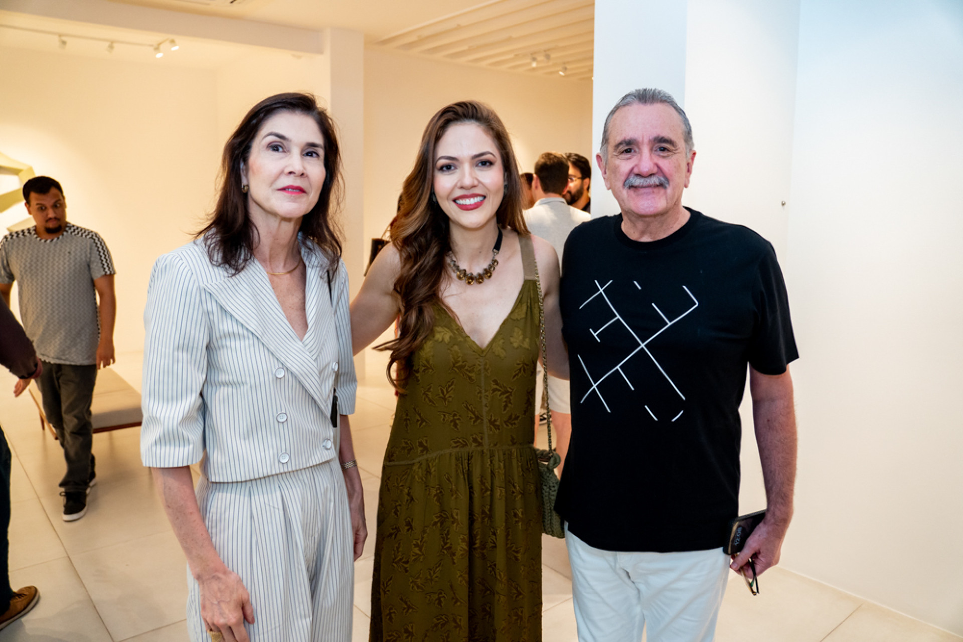 (Foto: Divulgação )Gláucia Maia, Ana Flávia Torquato e Bismarck Maia
