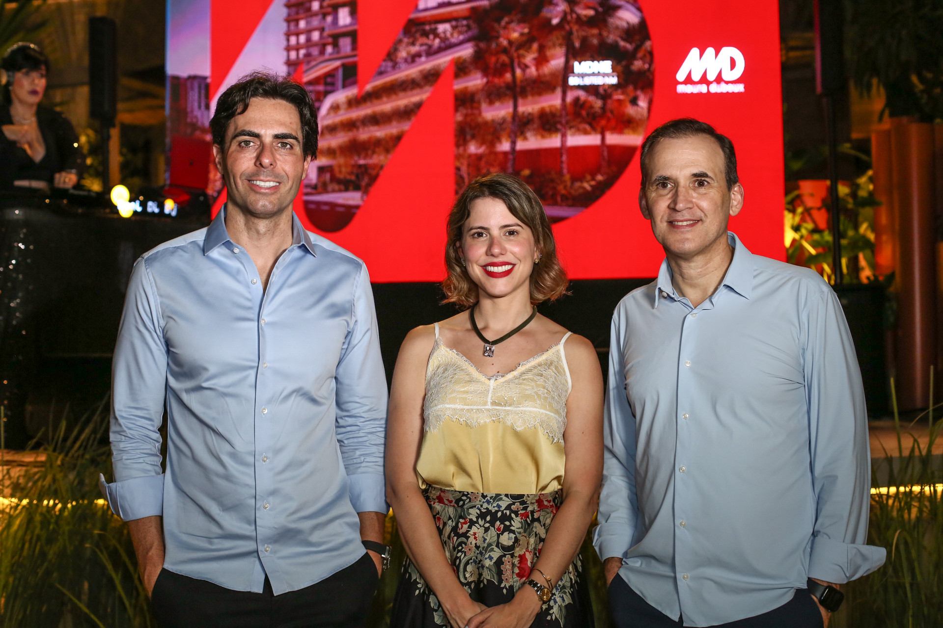 (Foto: João Filho Tavares
)Diego Villar, Duda Dubeux e Fernando Amorim