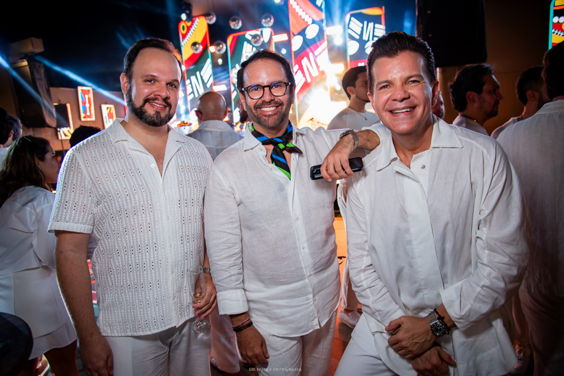 (Foto: eri nunes)Carlos Jose Pinheiro,  Otoni Oliveira e Gustavo Serpa 