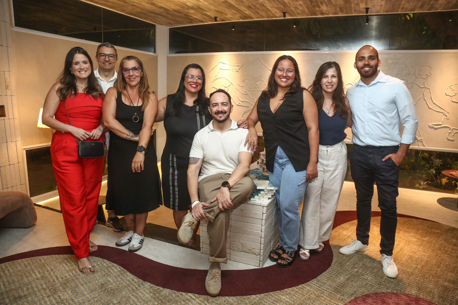 (Foto: JoaoFilho Tavares)Lancamento de livros do Svagito na CasaCor, presenças.