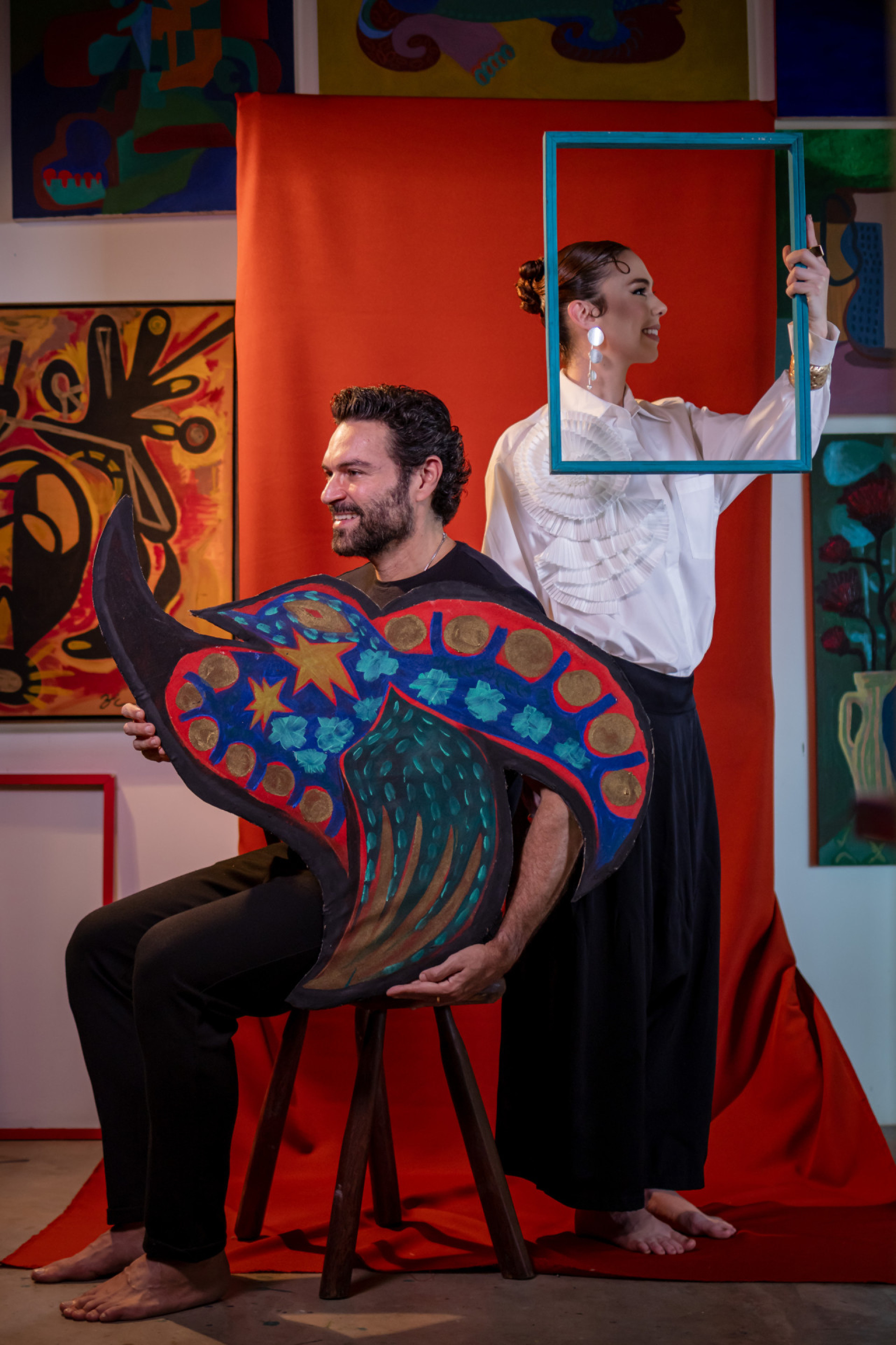 Clovis Holanda e Bia Soares  (Foto: AURÉLIO ALVES )