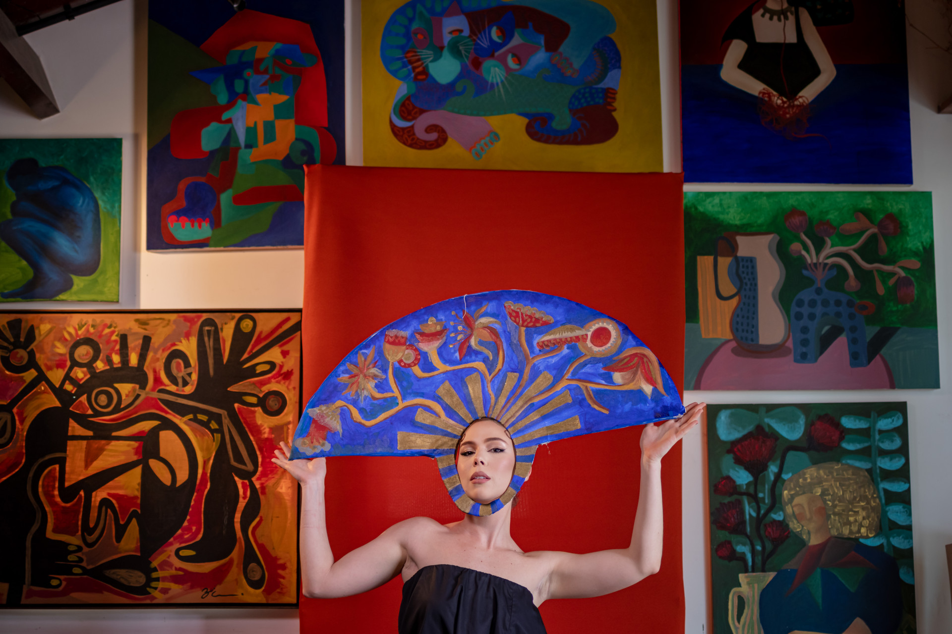 Artista visual cearense Beatriz Soares participou de nova edição da Revista Pause por Clóvis Holanda (Foto: Aurelio Alves)