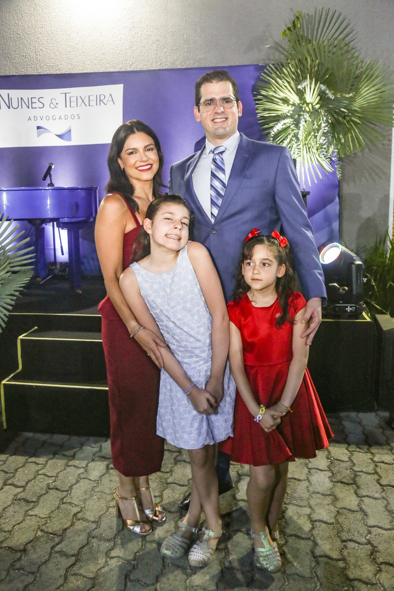 (Foto: JoaoFilho Tavares)Elaina, Julia, Bruna e Paulo Autran Nunes  