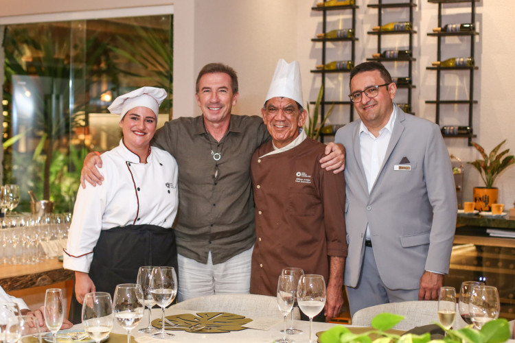 Juliana Dultra, Philippe Godefroit, Edilson Araujo e Francisco Maia(Foto: JoaoFilho Tavares)