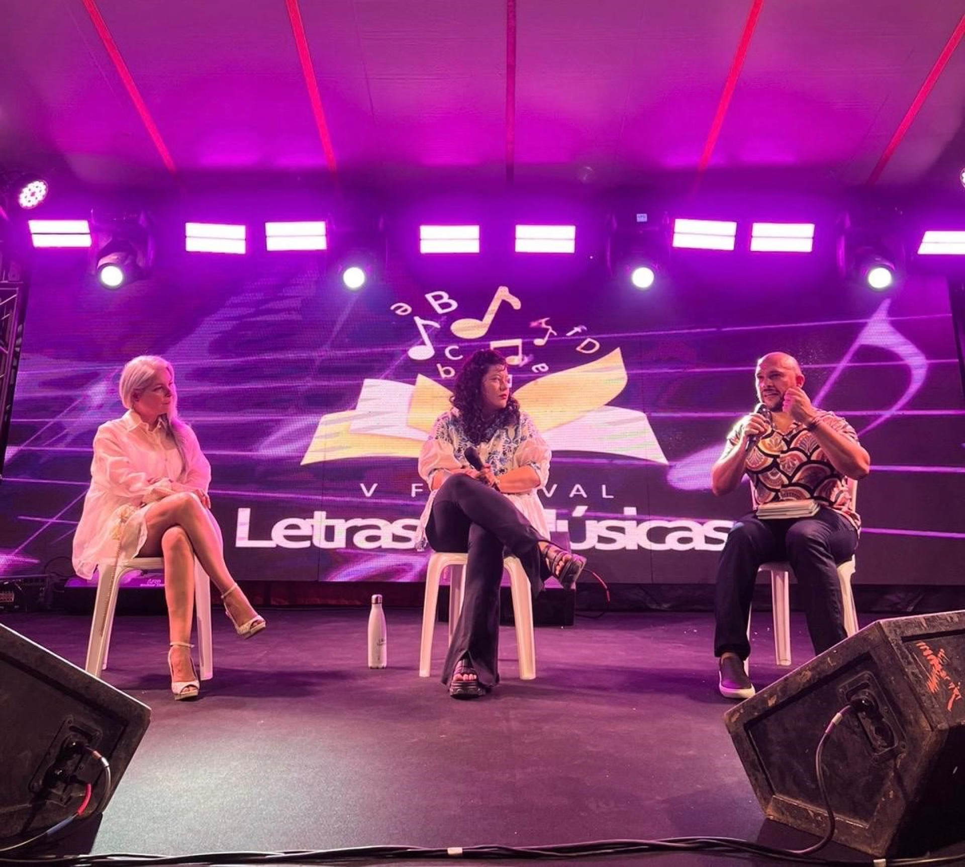 Marília Lovatel, Lilían Martins e Dércio Braúna (Foto: Acervo pessoal)