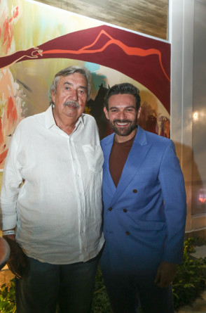 (Foto: JoaoFilho Tavares)Clóvis Holanda, pai e filho