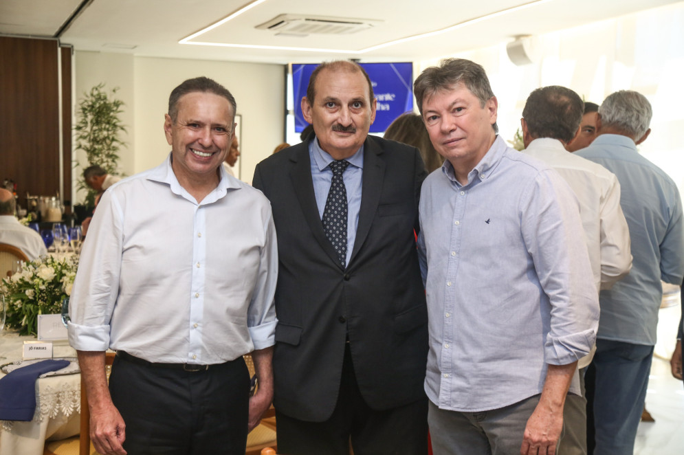 (Foto: JoaoFilho Tavares)Domingos Filho, Franzé Gomes e Edgar Gadelha