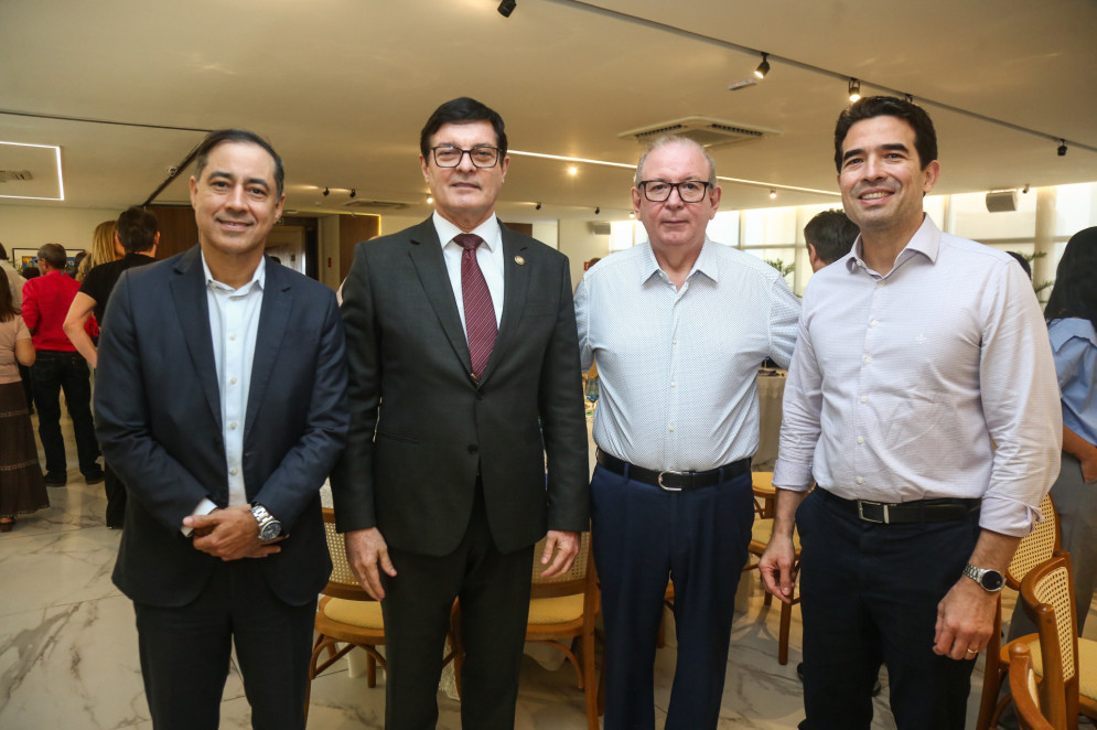 (Foto: JoaoFilho Tavares)Harley Carvalho, Marconi, 
Ricardo Cavalcante e Rholden Queiroz 