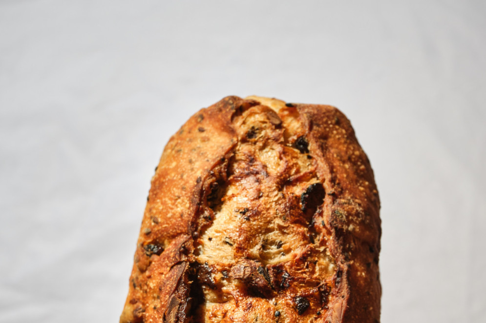 Pão funcional feito em fermentação natural da Pâine Padaria Artesanal & Cafeteria (Foto: Diego Estrela/Divulgação)