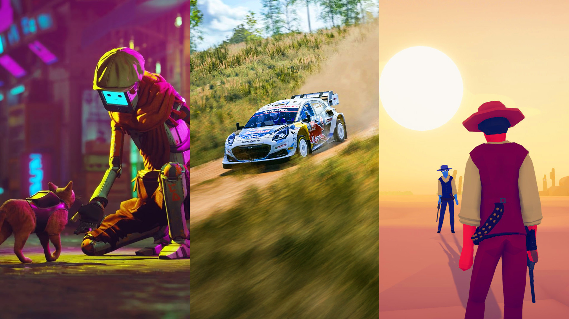 Stray, EA Sports WRC 24 e Totally Accurate Battle Simulator (Foto: Divulgação)
