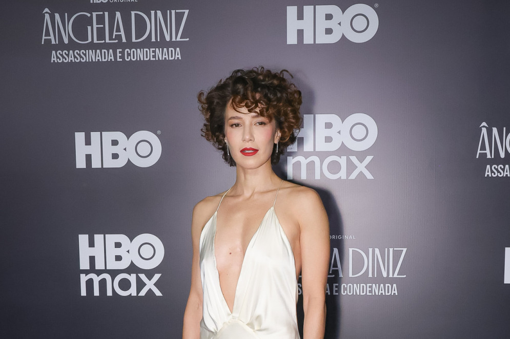 Marjorie Estiano interpreta Ângela Diniz em série do HBO (Foto: HBO/ Divulgação)
