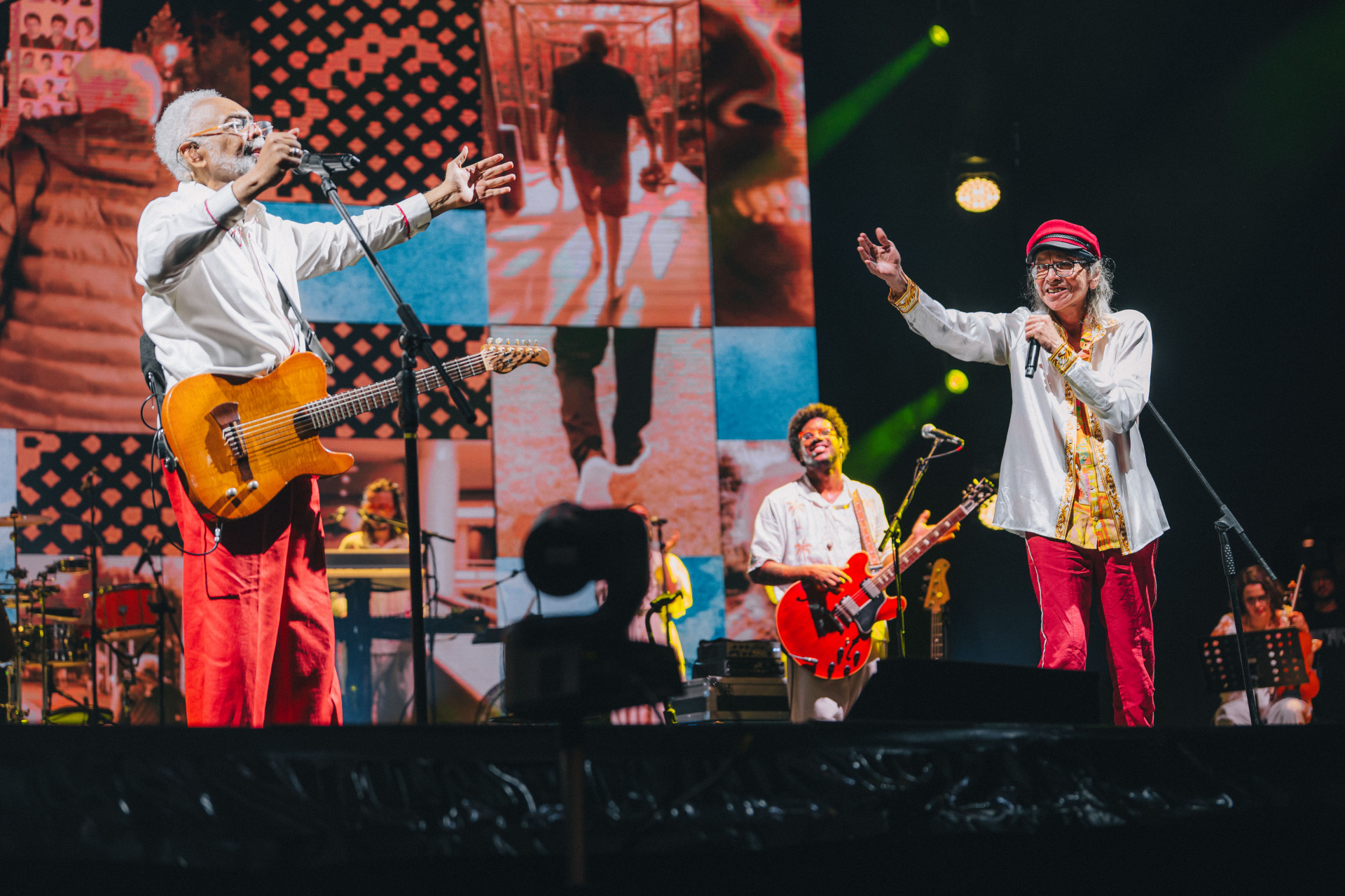 Gilberto Gil e Ednardo cantaram 