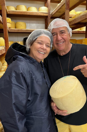 Valéria e Cândido Quinderé: Queijaria Nossa Santa(Foto: Divulgação)