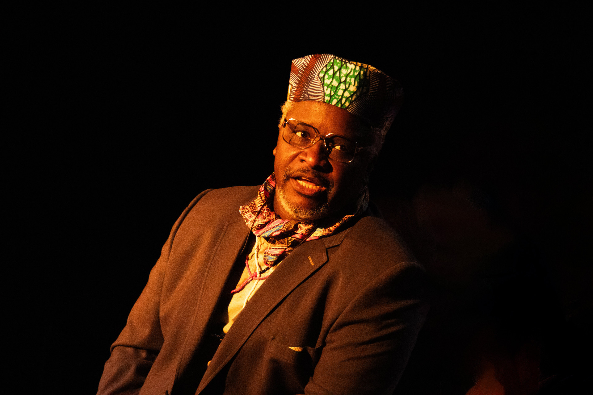 Espetáculo apresentado no Theatro José de Alencar (TJA) revisita trajetória de Abdias do Nascimento  (Foto: fotos João Marcelo Resende/Divulgação)