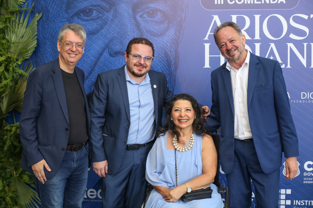 (Foto: João Filho Tavares)Célio Fernando, Cleyton Monte, Marluce Aires e Acrisio Sena