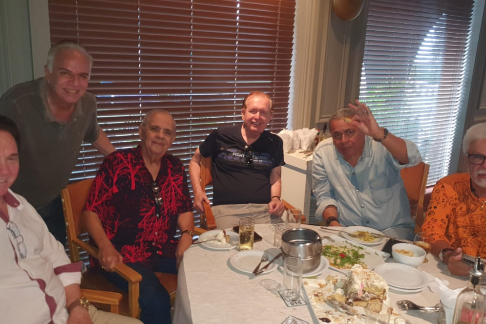 (Foto: Arquivo pessoal )Amigos no Ideal Clube part 2 