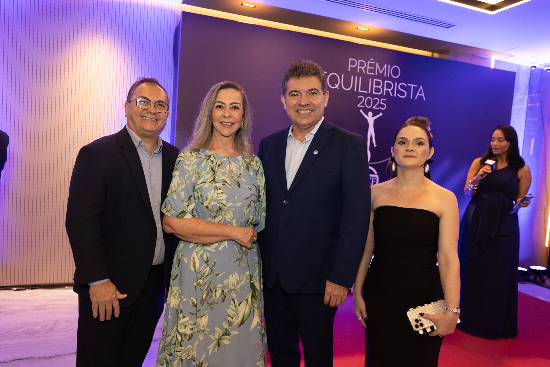 (Foto: Ibef/ Divulgação)Benedito Simões, Patricia Campos, Renato Aguiar e Josi Coutinho