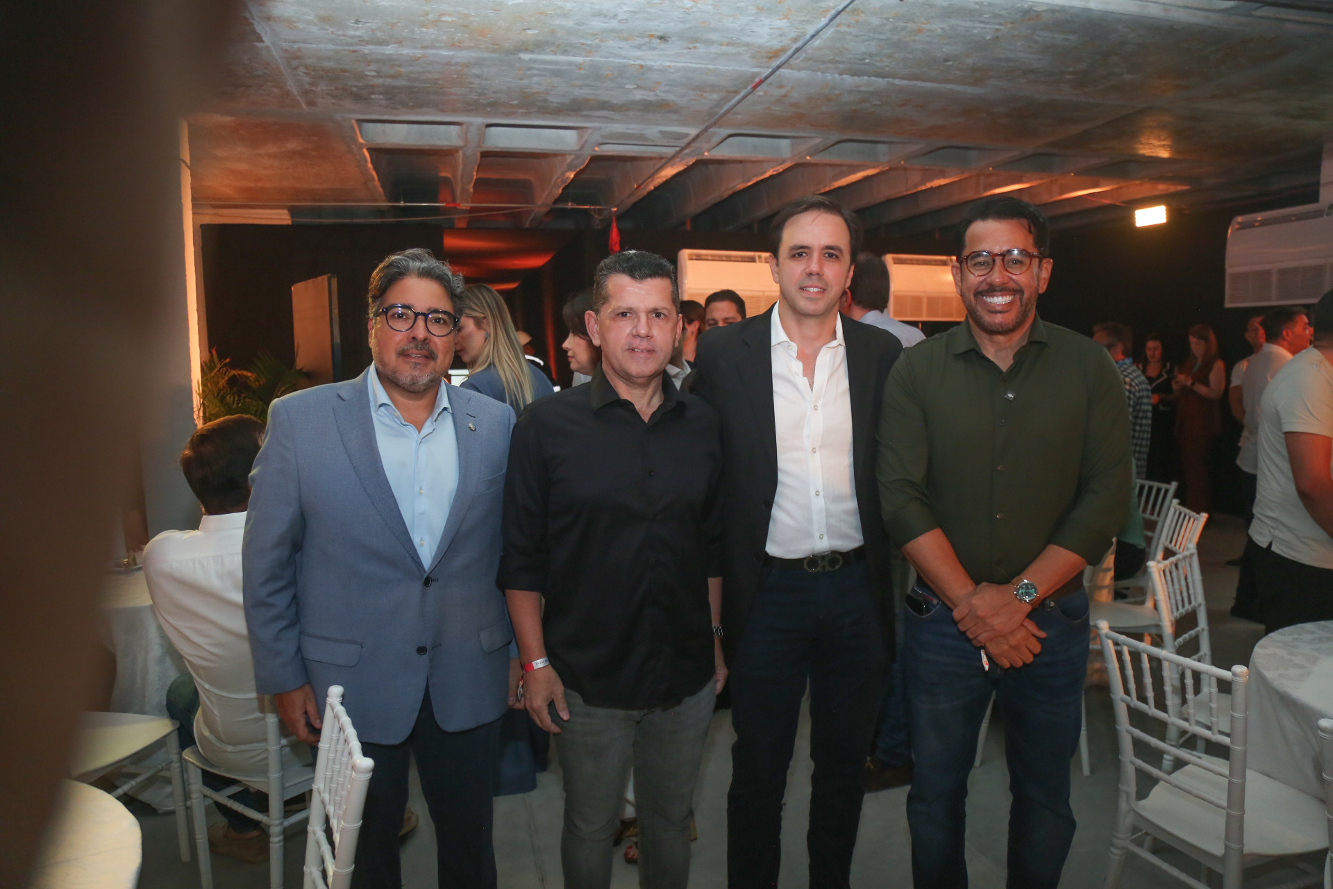 (Foto: JoaoFilho Tavares)Leandro Vasques, Erick Vasconcelos, Philomeno Neto e Márcio Martins
