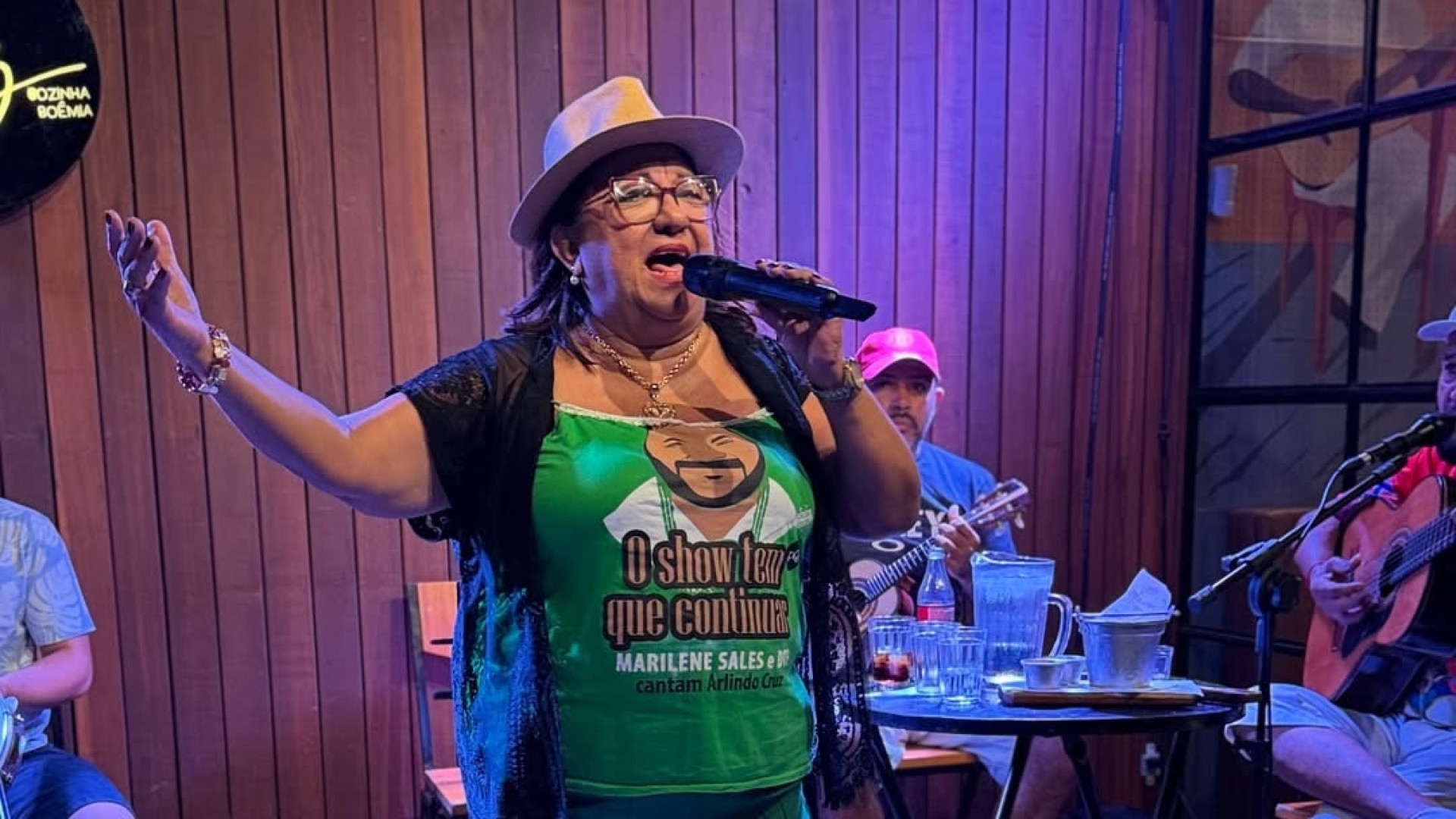 Sambista cearense Marilene Sales (Foto: Reprodução/Instagram @marilene_sales_sambista)