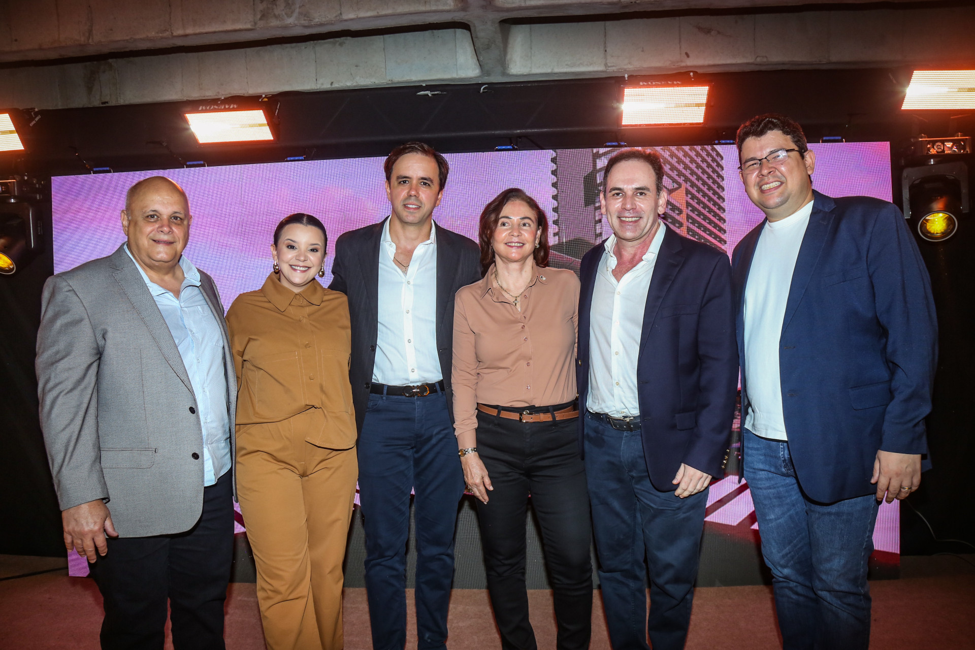 (Foto: JoaoFilho Tavares)Philomeno Junior, Dani Branquinho, Philomeno Neto, Lilian Leal,  Janos Fuzesi e Daniel Bevilaqua