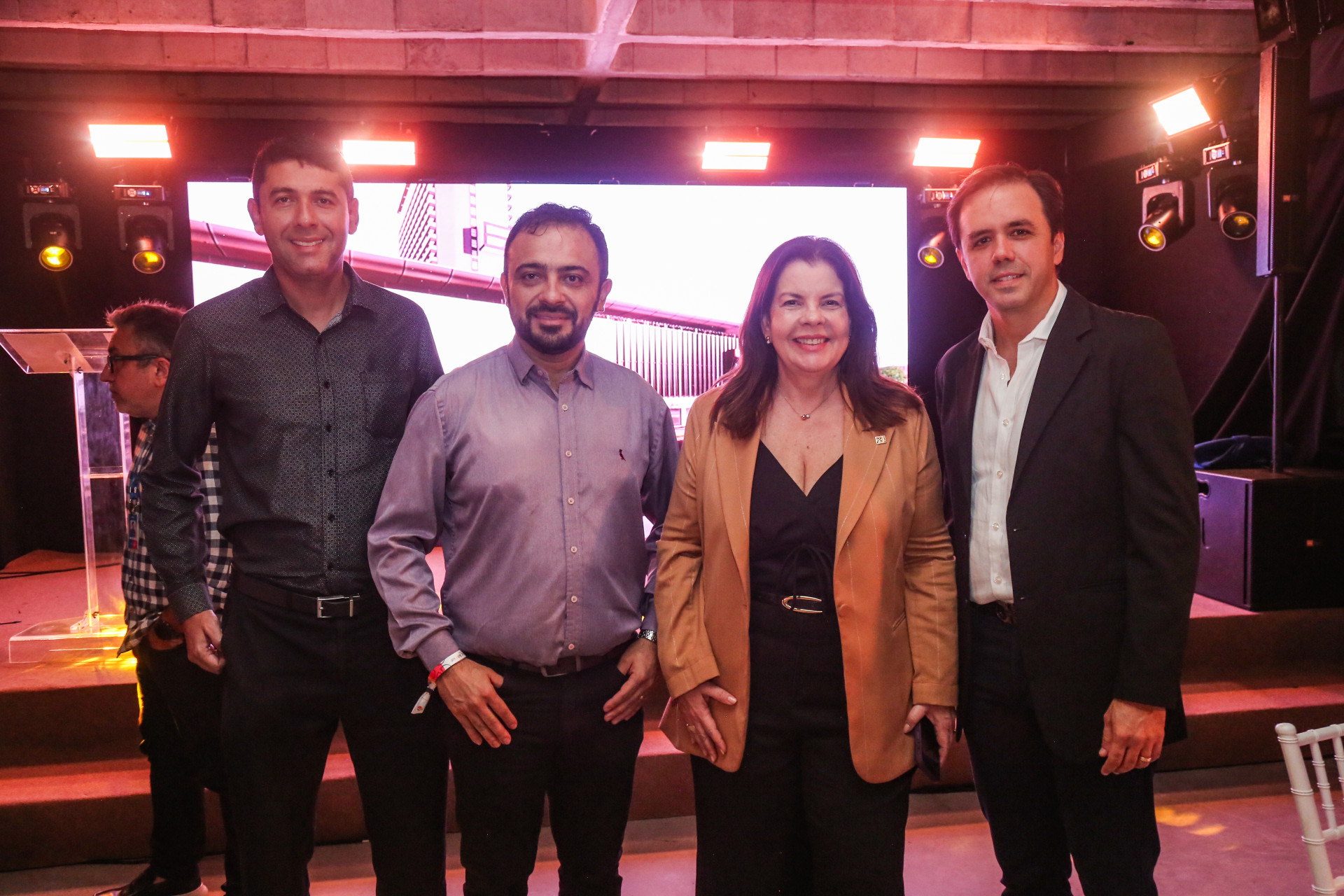 (Foto: JoaoFilho Tavares)Wilian Anderson, Chagas Bezerra, Eliane Brasil e Philomeno Neto