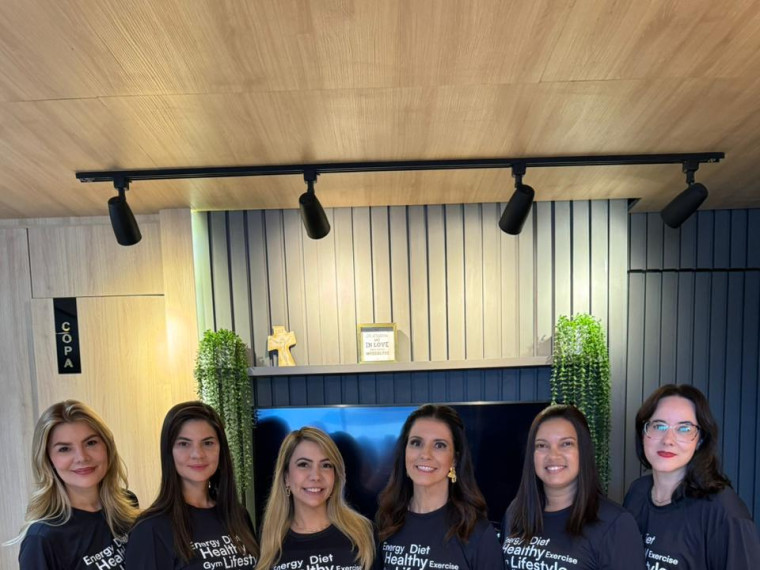 Jeovana Mourão, Jordana Mourão, Emanuela Comaru, Roberta Siqueira, Elaine Oliveira e Thaís Gondim.(Foto: Divulgação)