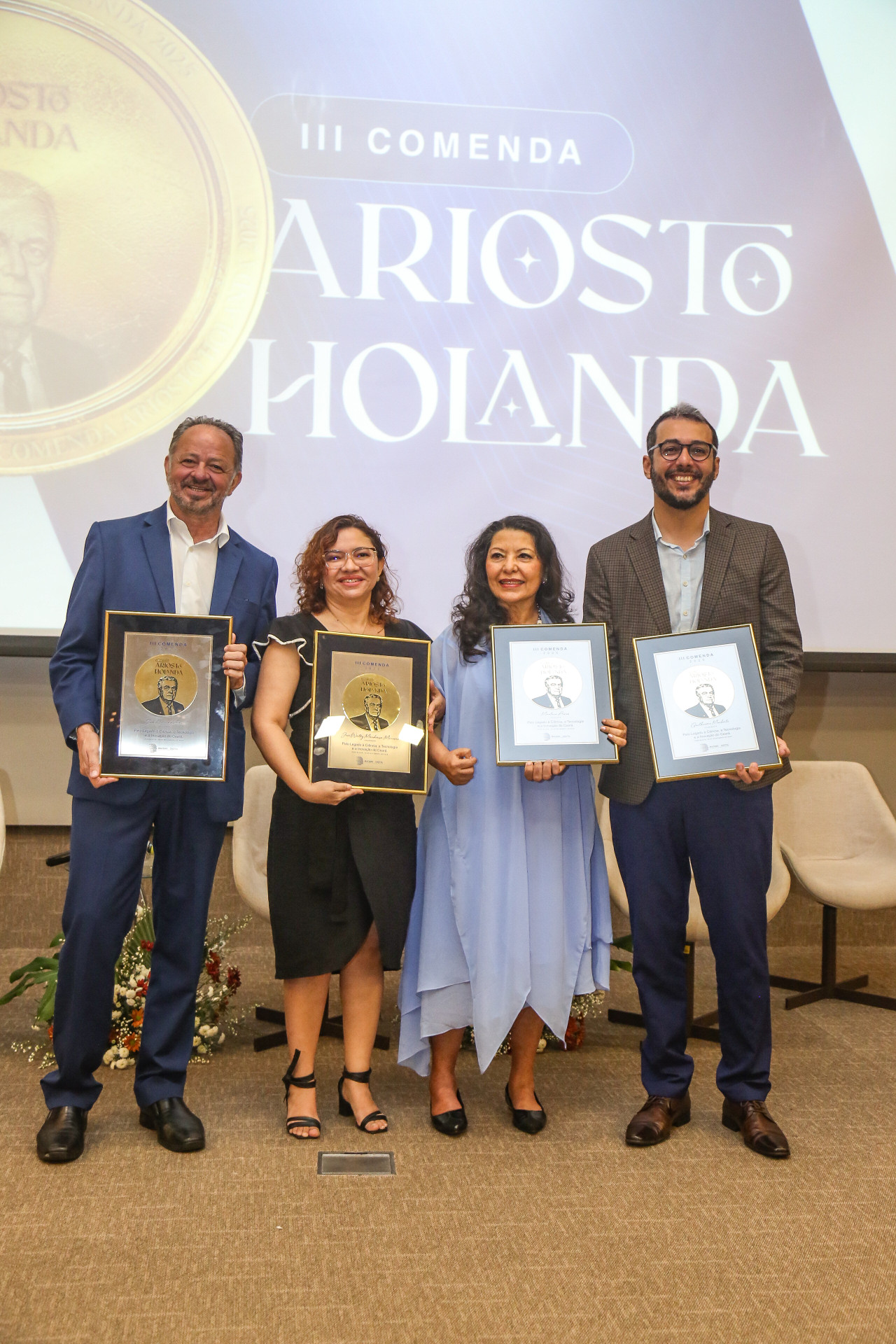 (Foto: João Filho Tavares
)Acrisio Sena, Joelia Marques,  Marluce Aires e Guilherme Muchale