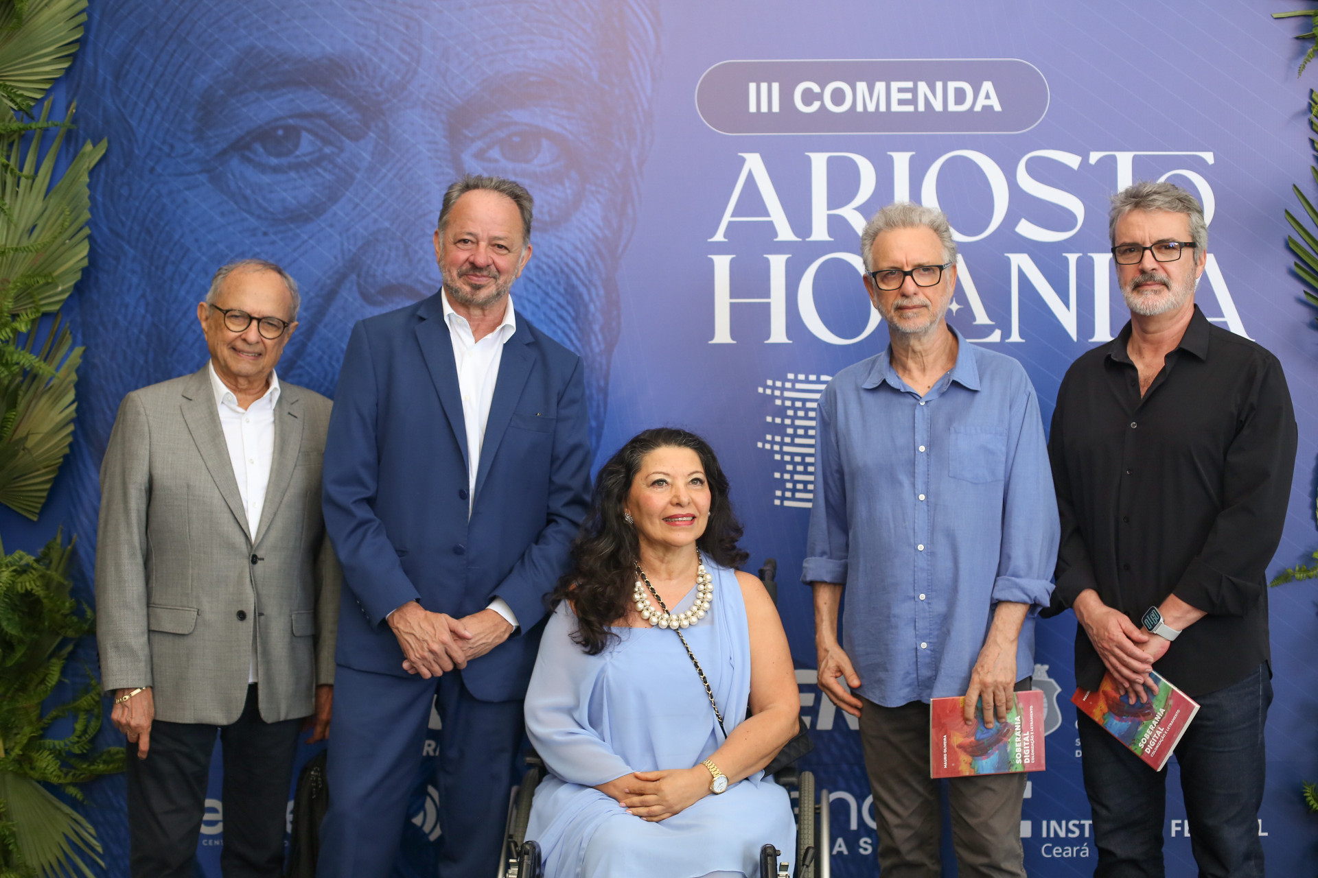 (Foto: JoaoFilho Tavares)Nazareno Albuquerque, Acrisio Sena,  Marluce Aires, Plinio Bortolotti e Marcos Tardin