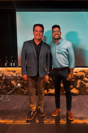  CEO da Skyler LifeWear, Emílio Guerra e Bruno Santos, fundador do O Club Brasil(Foto: Divulgação )