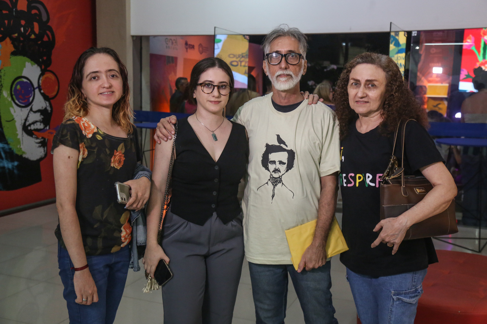 (Foto: JoaoFilho Tavares)Giovana, Silva, Rebeca Dieb, Nilton Silva e Maria Mecedes Holanda