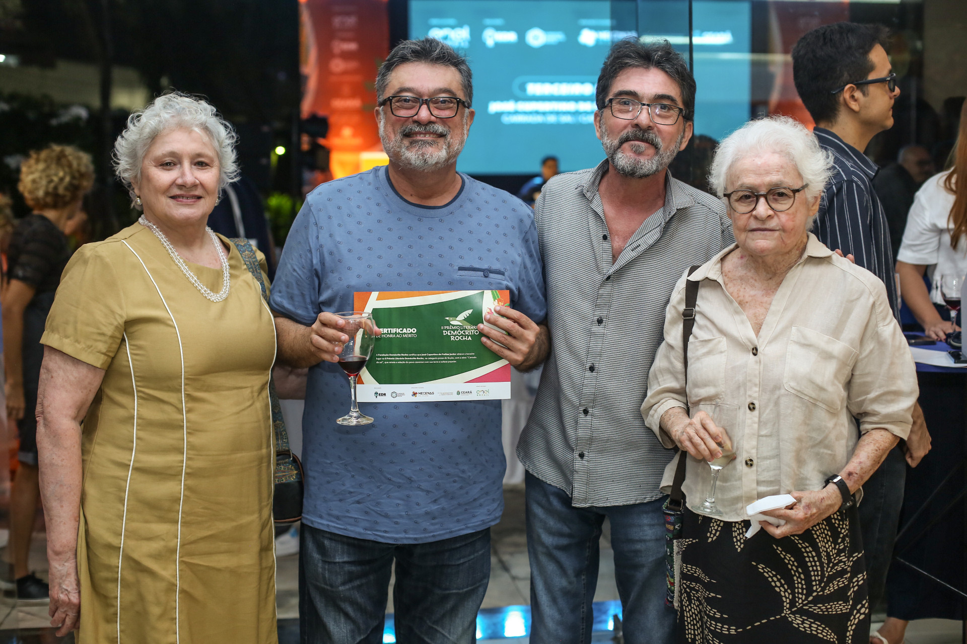 (Foto: JoaoFilho Tavares)Nazaré Fraga, Cupertino Freitas, Renato  Freitas e Ana May Brasil
