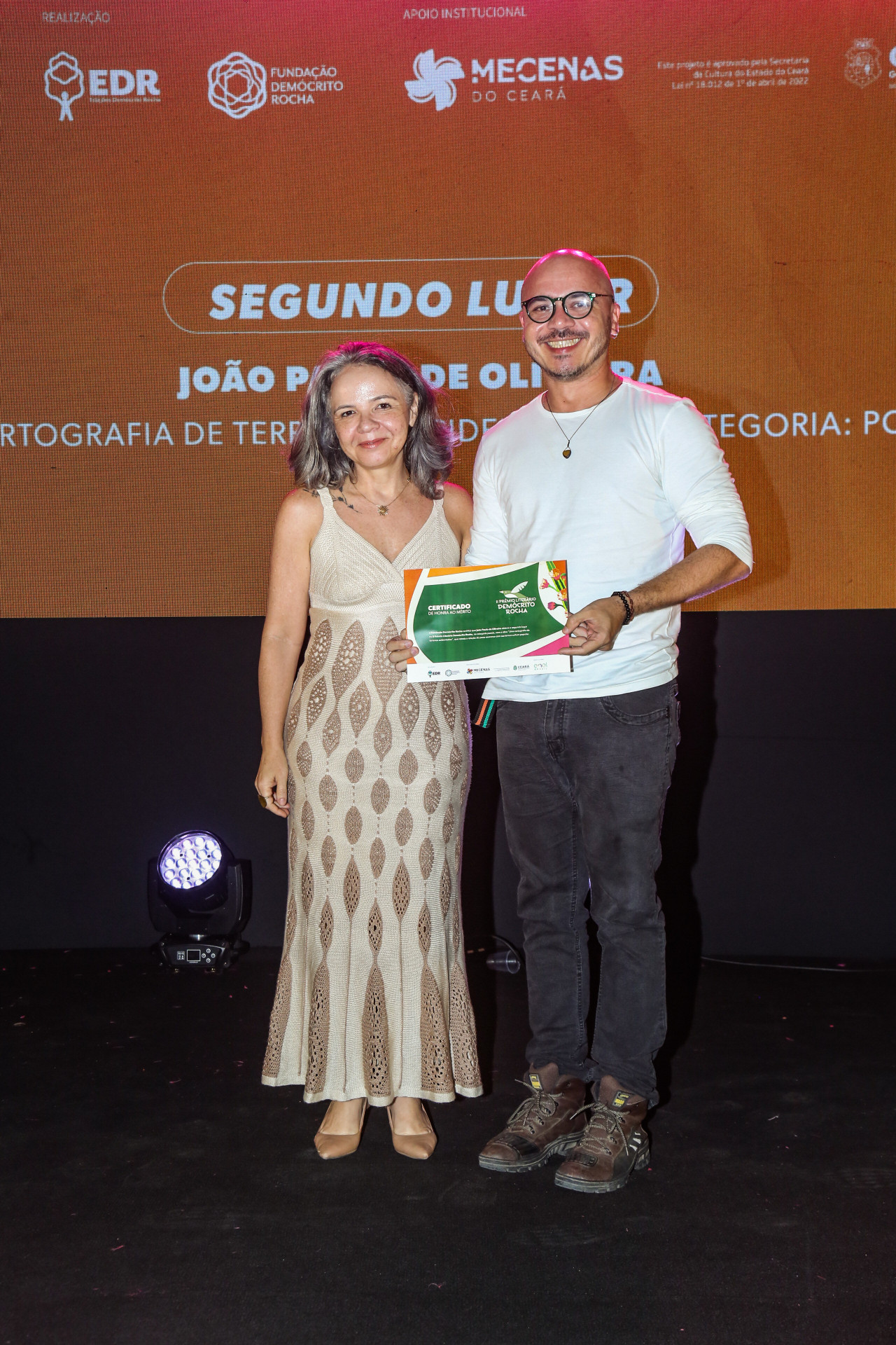 (Foto: JoaoFilho Tavares)Valeria Xavier e João Paulo de Oliveira 