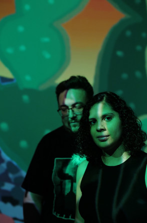 Ariel Void, duo cearense, se apresenta no Festival Barulhinho Delas