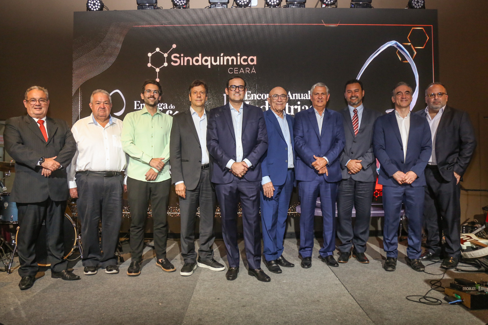 (Foto: JoaoFilho Tavares)Diretoria do Sindquímica na cerimônia de entrega do Troféu 4 Elementos Sindquimica 