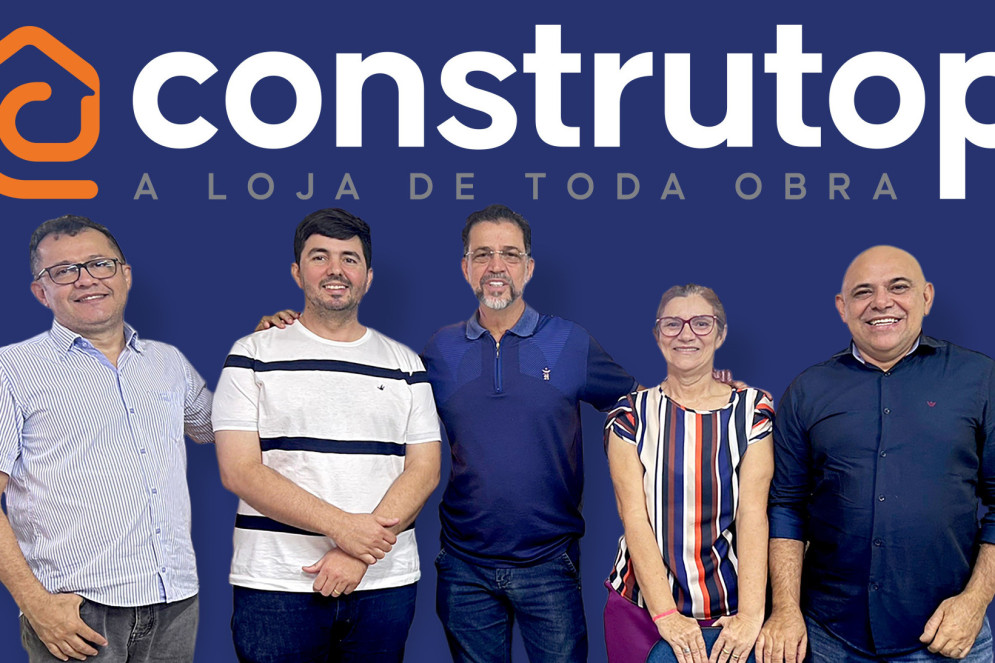 Os fundadores Gerardo Feijó Júnior, Daniel Bertoldo, Ricardo Rizzato, Fátima Gadelha e Carlito Lira(Foto: Acervo pessoal/Divulgação)