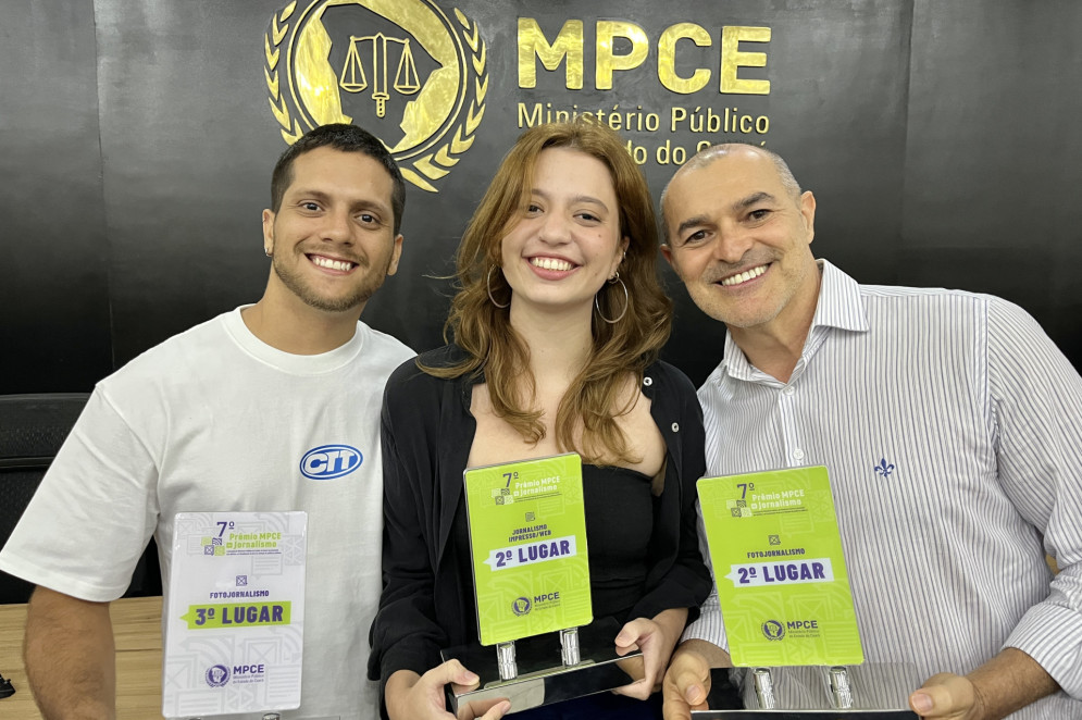 Jornalistas são premiados em cerimônia no Ministério Público do Ceará