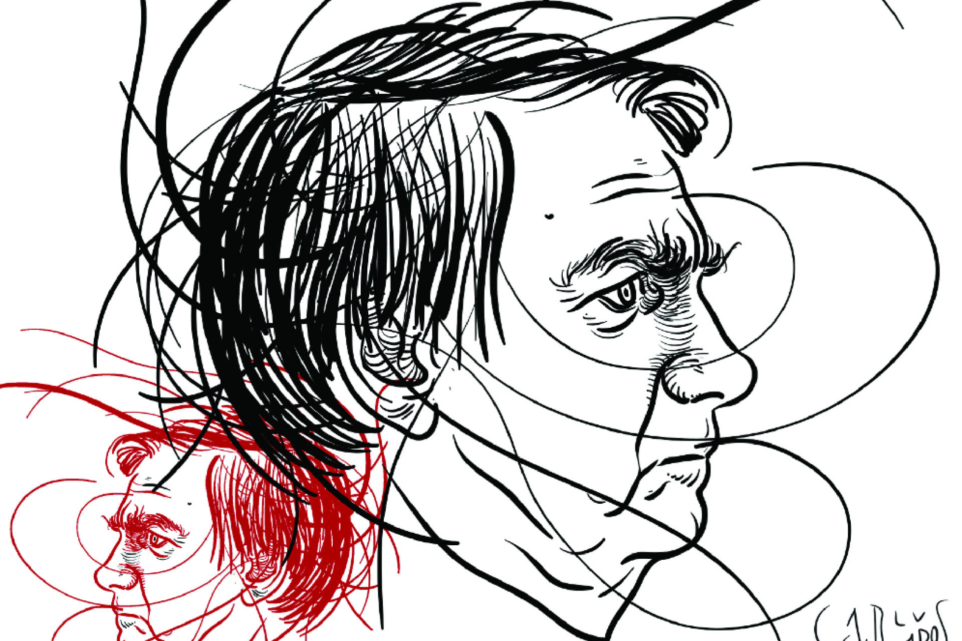 Ilustração Jair Bolsonaro (Foto: Carlus Campos)