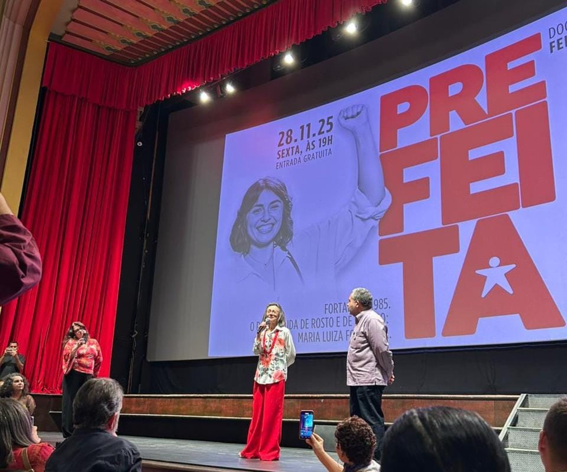 Exibição do documentário 