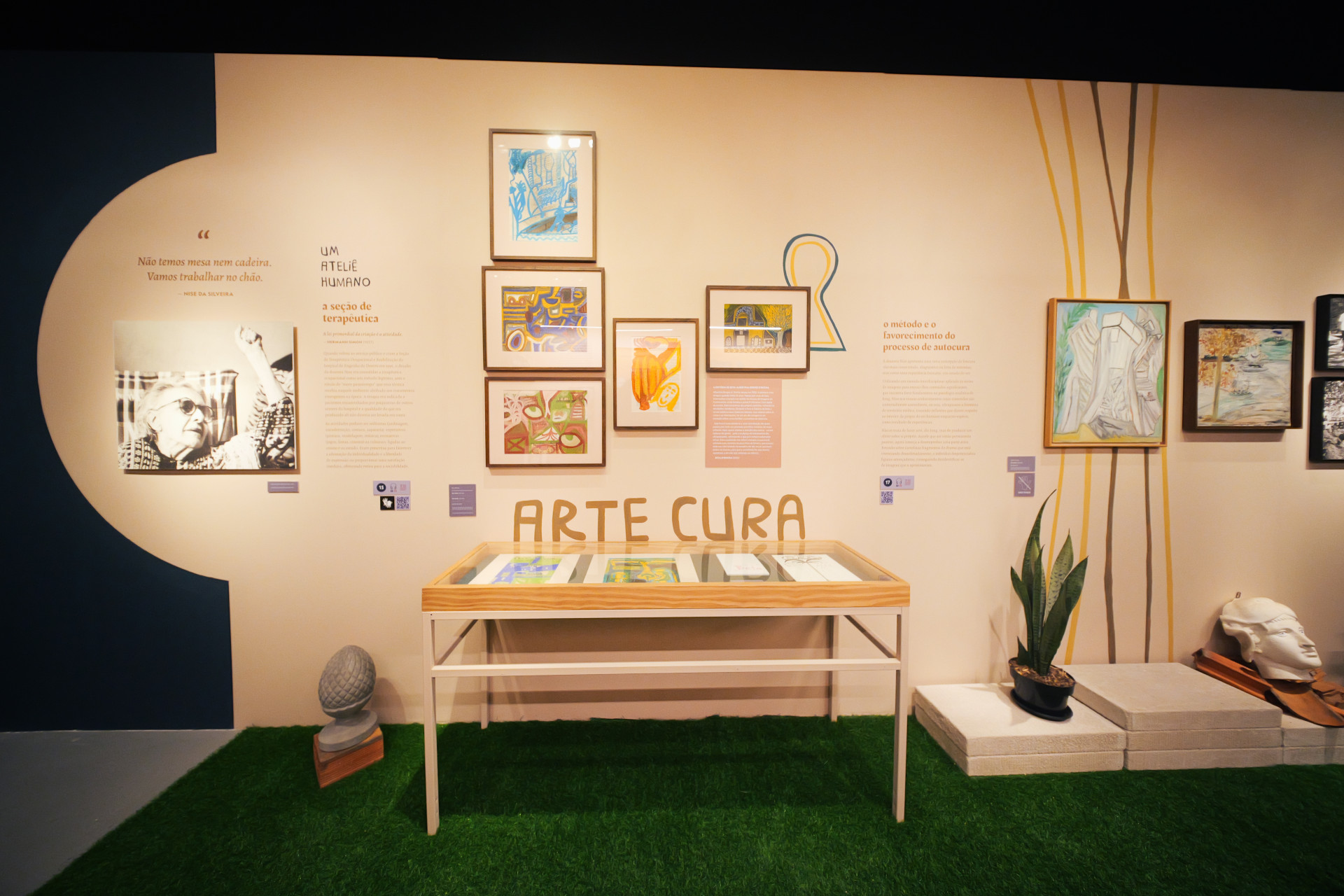 Exposição na Caixa Cultural Fortaleza aborda legado de Nise da Silveira