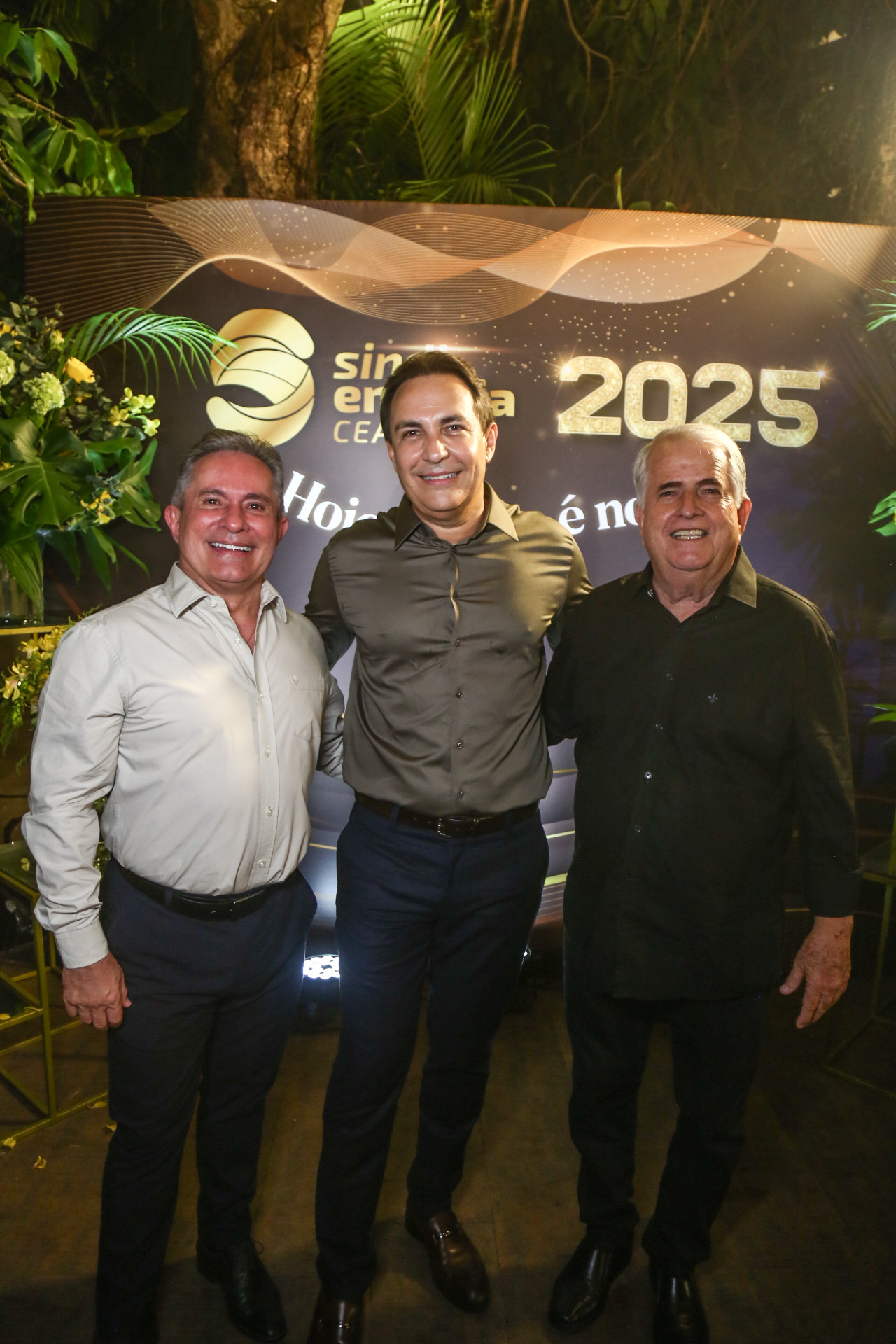 (Foto: JoaoFilho Tavares)Benildo Aguiar, Luis Carlos Queiroz e José Antunes Mota