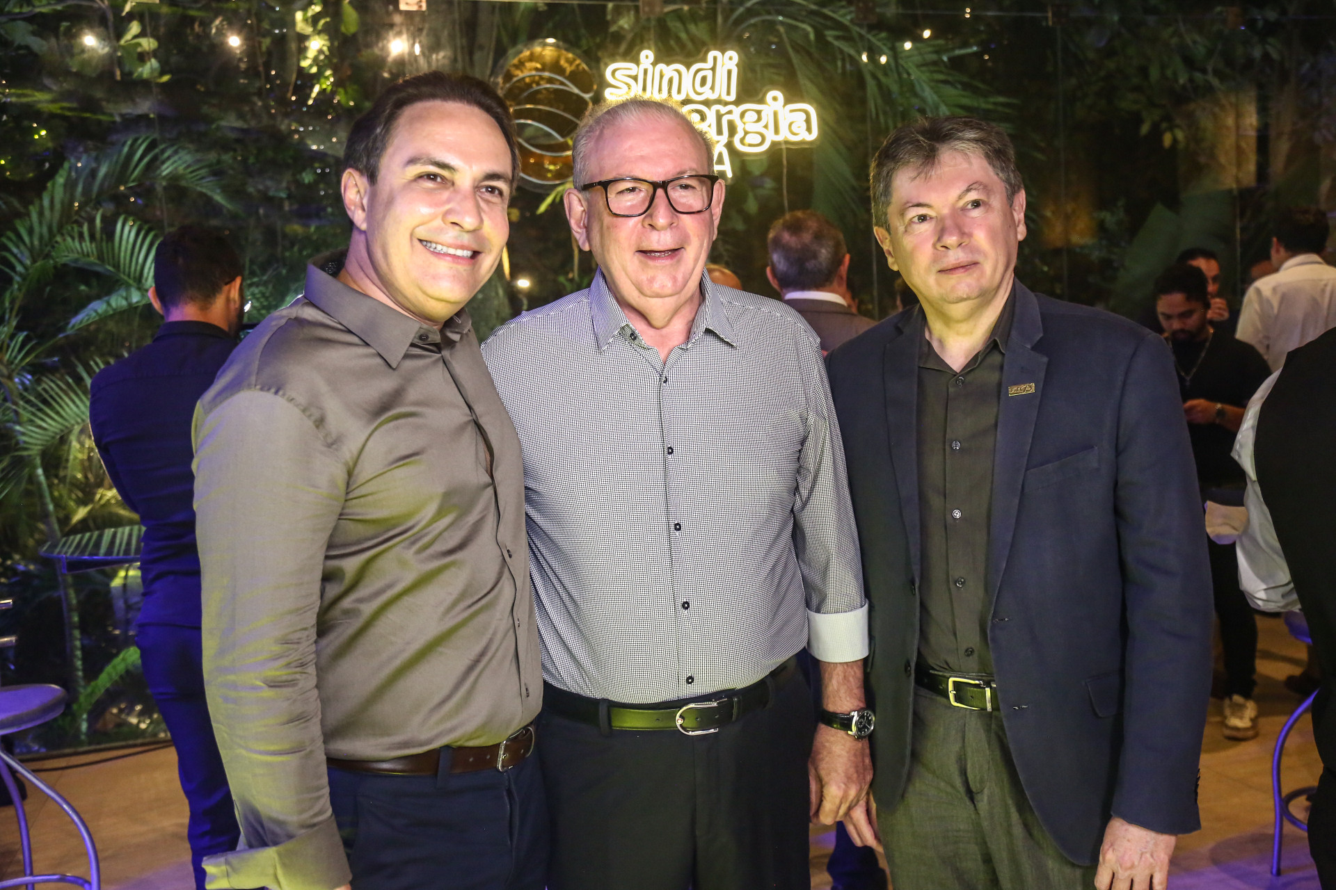 (Foto: João Filho Tavares)Luis Carlos Queiroz, Ricardo Cavalcante e Edgar Gadelha