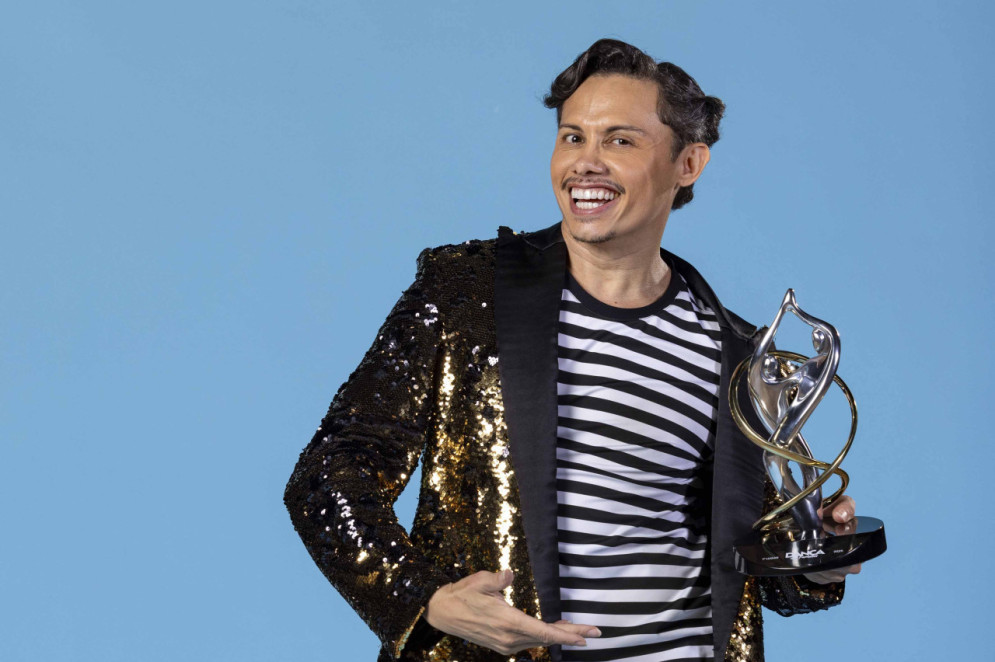 Silvero Pereira e Thaís Sousa são os campeões da 'Dança dos Famosos 2025'!  (Foto: Fabio Rocha/TVGlobo)