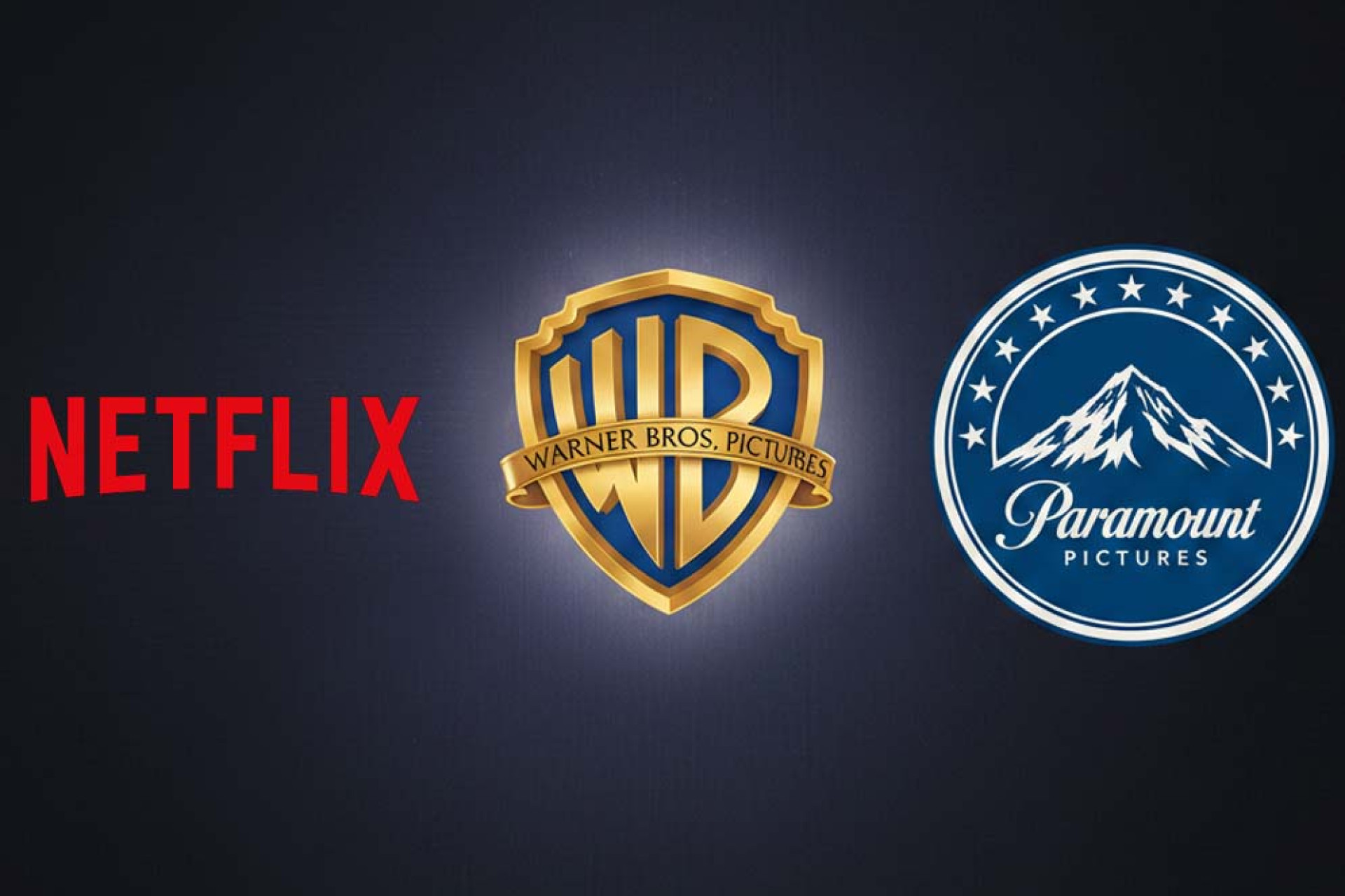 Disputa no mercado de streaming: Netflix e Paramount querem a Warner (Foto: Fotomontagem/Robson Pires)