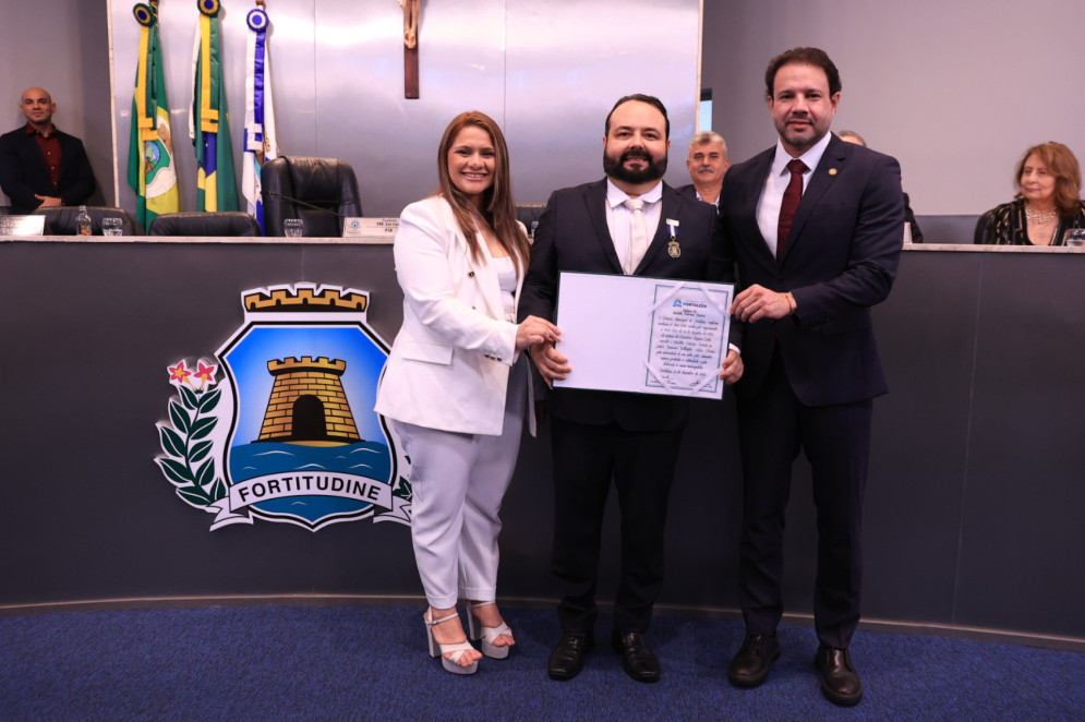 Dayane Costa,  Wellington Sab&oacute;ia e L&eacute;o Couto(Foto: @rubeniolima/ divulga&ccedil;&atilde;o )