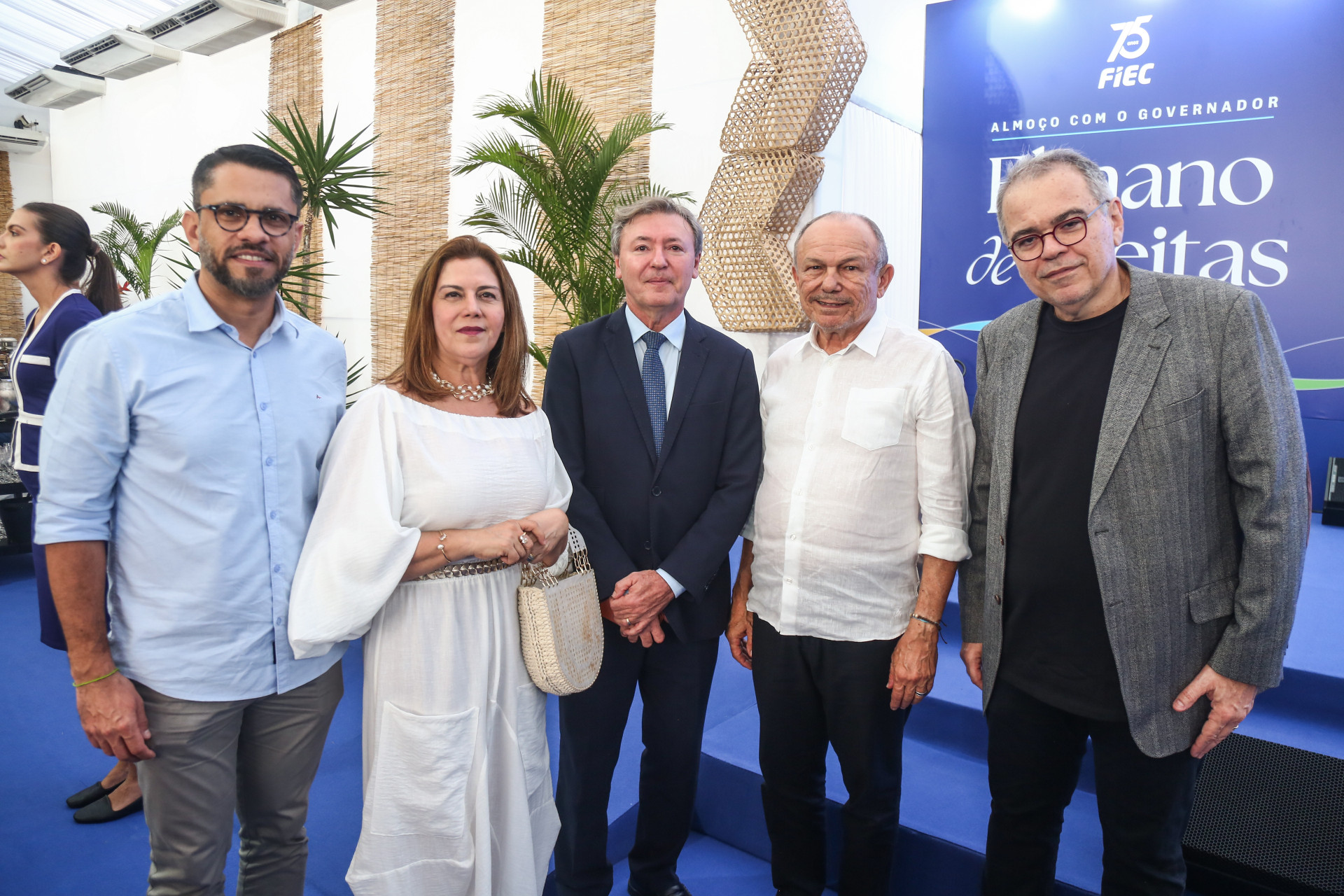 (Foto: JoaoFilho Tavares)Alexandre Medina, Adriana Joca, Mauricio Filizola, Honório Pinheiro e João Dummar Neto