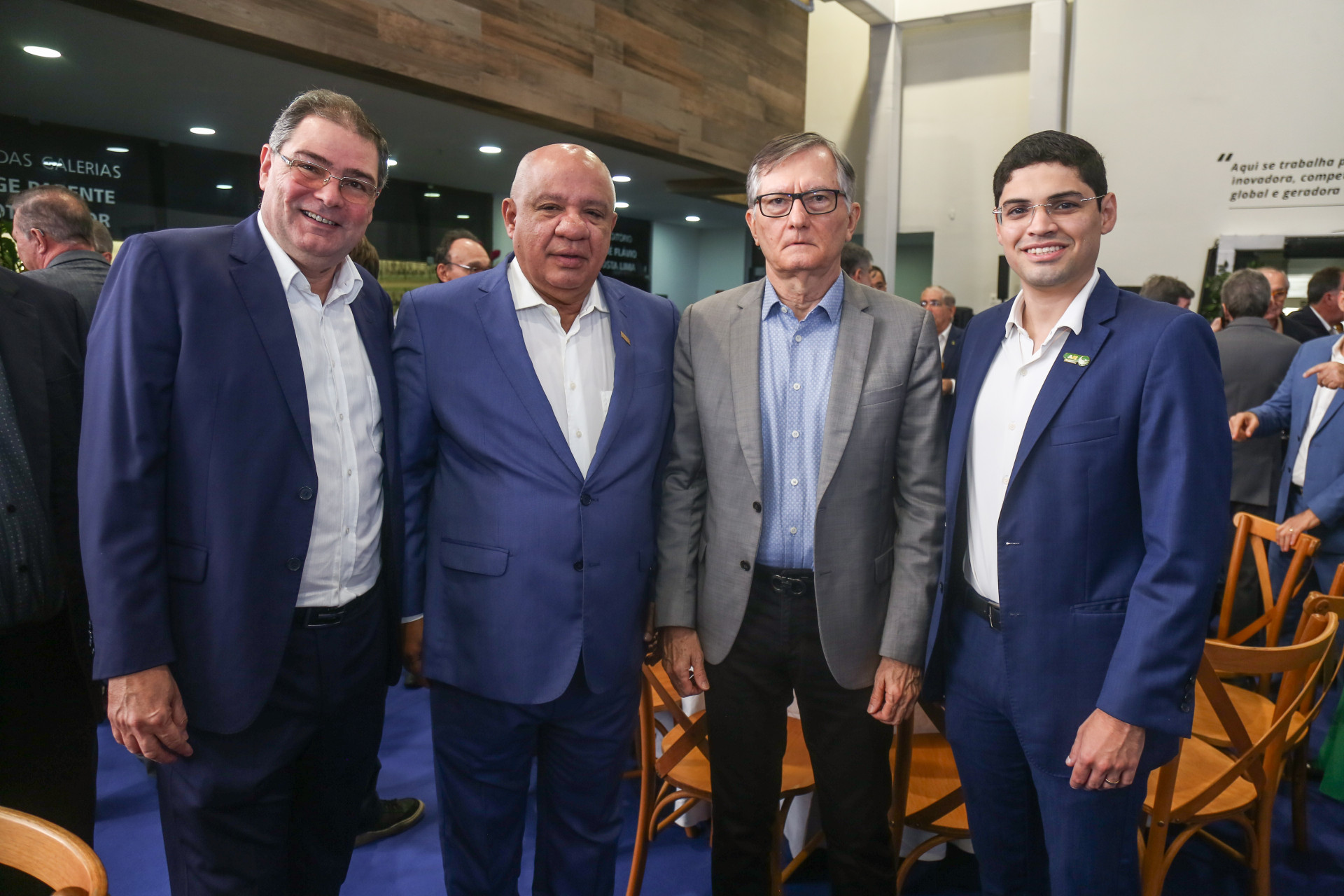 (Foto: JoaoFilho Tavares)Roberto Ramos, Pedro Alfredo, Helio Perdigão e Thiago Magalhães