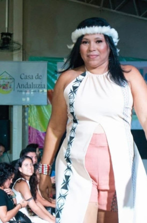 Edna Nascimento assina a iAnamakatu, marca inspirada nas origens ind&iacute;genas(Foto: Edna Nascimento/Divulga&ccedil;&atilde;o)