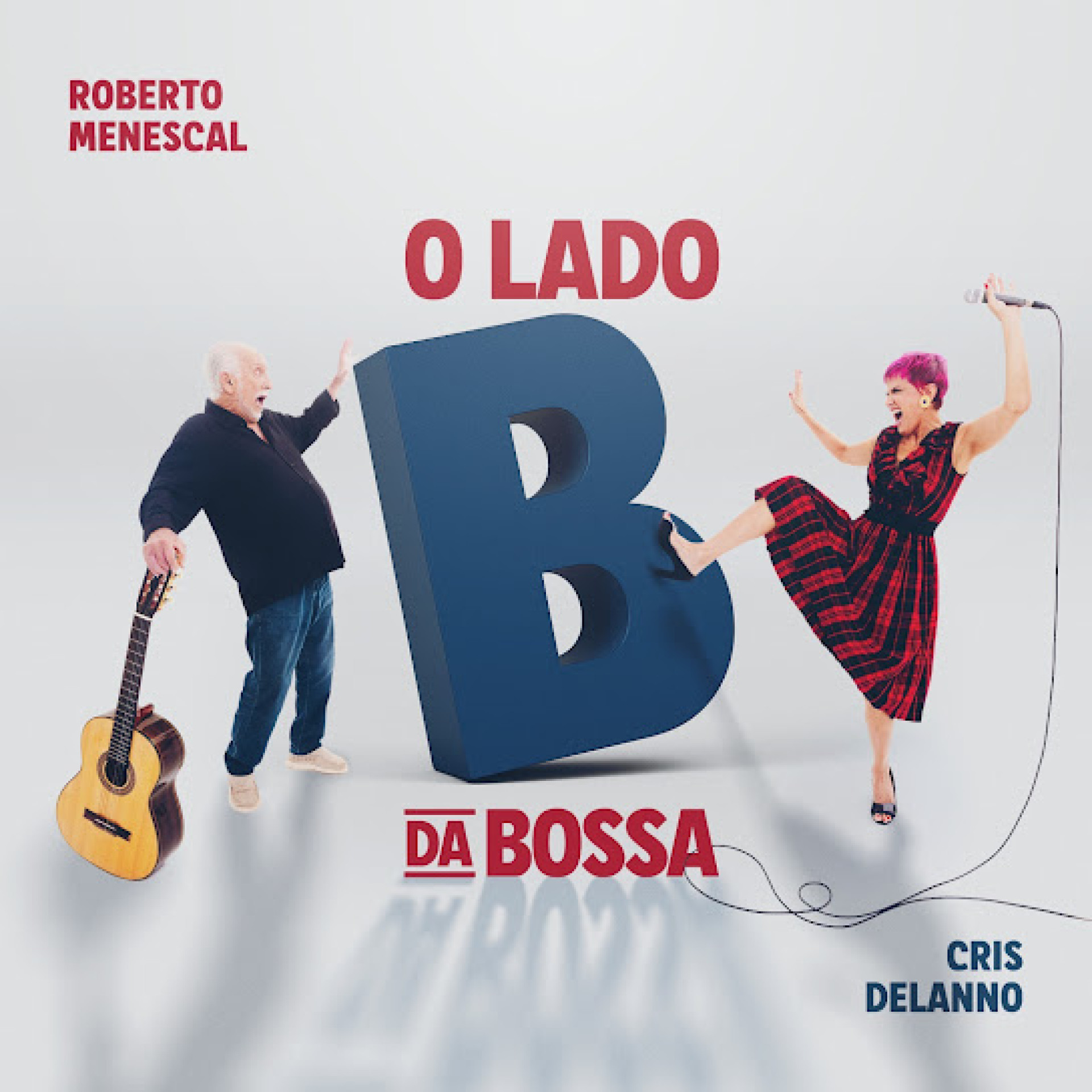 Capa do disco 'O lado B da bossa', de Roberto Menescal e Cris Delanno (Foto: Divulgação)