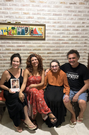 Hermila Guedes, Geane Albuquerque, T&acirc;nia Mara e Rob&eacute;rio Di&oacute;genes(Foto: Divulga&ccedil;&atilde;o )