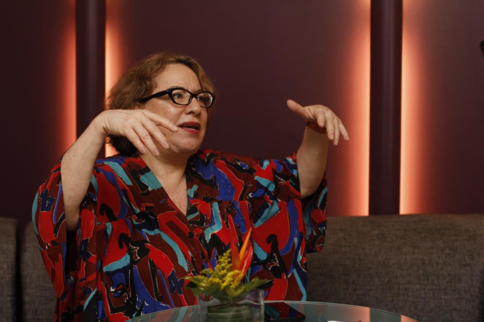 Regina Navarro Lins fala sobre as novas formas de amor no mundo contempor&acirc;neo(Foto: Aur&eacute;lio Alves)